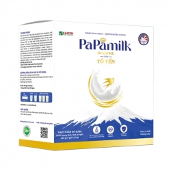 PaPamilk Diasure Chứa Tổ Yến 7 Gói x 32g – Sữa Cho Người Tiểu Đường