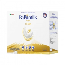 PaPamilk Gold Chứa Tổ Yến 24 gói x 32g – Sữa Hỗ Trợ Loãng Xương