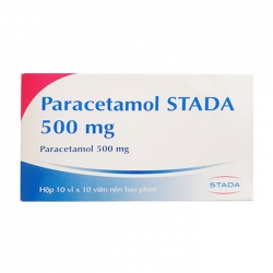 Paracetamol Stada 500mg 10 vỉ x 10 viên