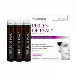 Perles De Peau Collagen 5000 mg Arkopharma 10 ống x 25ml - Nước uống làm đẹp da, ngừa lão hóa