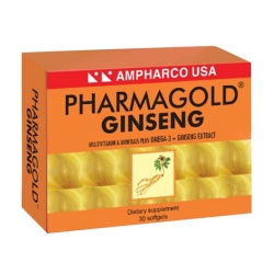 Pharmagold Ginseng Ampharco USA 3 vỉ x 10 viên