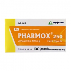 Pharmox 250 mg Imexpharm 10 vỉ x 10 viên
