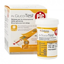 Pic Gluco Test Pic Solution 25 que - Que thử đường huyết