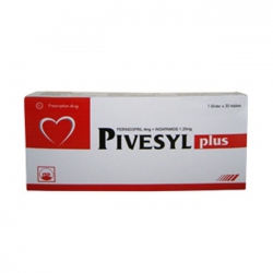 PIVESYL plus - Perindopril tert-butylamin 4mg, Indapamid 1.25mg