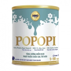 Popopi Grow IQ 400g - Sữa bột tăng cường miễn dịch, phát triển toàn diện