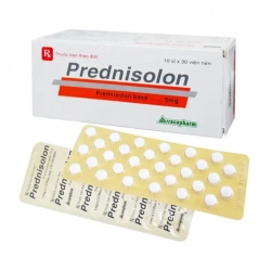 Prednisolon 5mg Vacopharm 10 vỉ x 30 viên – Thuốc kháng viêm