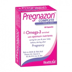 Pregnazon Complete Healthaid 4 vỉ x 15 viên - Viên uống bổ bầu