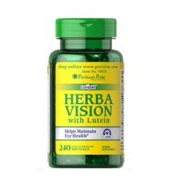 Viên uống bổ mắt Puritans Pride Herba Vision With Lutein