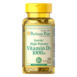 Viên uống Puritan's Pride Vitamin D3 1000 IU