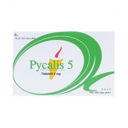 Thuốc cường dương Pycalis 5mg, Hộp 2 viên 
