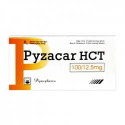 Pyzacar HCT 100/12.5mg PMP 3 vỉ x 10 viên