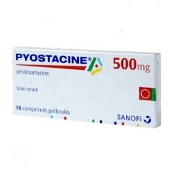Pyostacine 500mg Sanofi, Hộp 16 Viên
