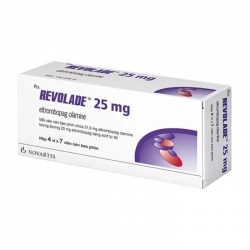 Revolade 25mg Novartis 4 vỉ x 7 viên -  Trị xuất huyết giảm tiểu cầu miễn dịch