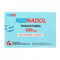 Robnadol 500mg Robinson Pharma USA 10 vỉ x 10 viên