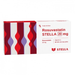 Rosuvastatin Stella 20mg 3 vỉ x 10 viên