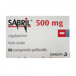 Thuốc Sabril 500mg, Hộp 60 viên