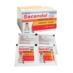 Sacendol 150mg Vacopharm 50 gói x 1g - Thuốc giảm đau hạ sốt trẻ em