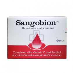 Sangobion phòng ngừa và hỗ trợ điều trị thiếu máu | Hộp 7 vỉ × 4 viên