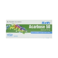SaviPharma SaVi Acarbose 50mg