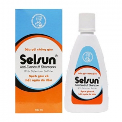 Selsun Anti-Dandruff Shampoo Rohto Mentholatum 100ml - Dầu gội chống gàu