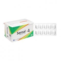 Sernal-4mg DaviPharm 10 vỉ x 10 viên - Trị bệnh loạn tâm thần cấp