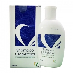 Shampoo Clobetasol VCP 100ml - Dầu gội điều trị vảy nến