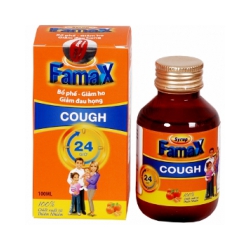 Siro Famax bổ phế giảm ho giảm đau họng