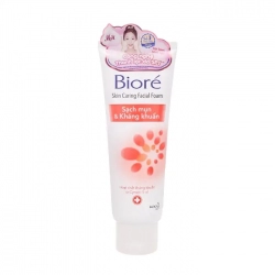 Skin Caring Facial Foam Biore 50g - Kháng khuẩn, sạch mụn