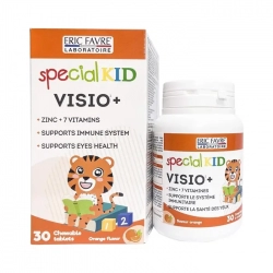 Visio+ Special Kid 30 viên - Viên nhai hỗ trợ giảm mỏi mắt, khô mắt, nhìn mờ