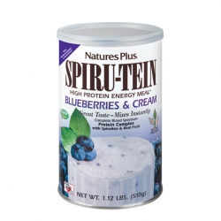 Bột dinh dưỡng cho người trưởng thành Spiru-tein Blueberries & Cream, Hộp 510g
