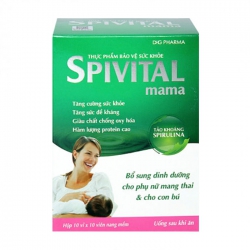 Spivital Mama DHG 10 vỉ x 10 viên - Viên uống bổ bầu