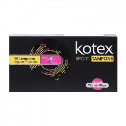 Sport Tampon Regular Kotex 16 miếng (loại vừa)