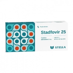 Stadfovir 25 Stella 3 vỉ x 10 viên - Trị viêm gan B mạn tính