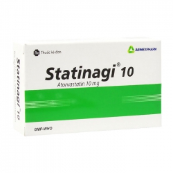 Statinagi 10 Agimexpharm 3 vỉ x 10 viên