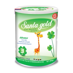 Sữa bột cho trẻ từ 1 - 10 tuổi Santa Gold 3 Advance