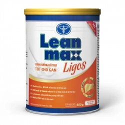 Leanmax Ligos Nutricare 400g - Sữa dinh dưỡng y học bệnh gan