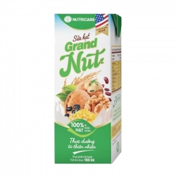 Sữa hạt Grand Nut Nutricare 180ml - Dinh dưỡng từ thiên nhiên