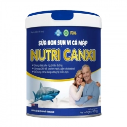 Sữa Non Sụn Vi Cá Mập Nutri Canxi 900g - Bổ sung canxi, tăng cường miễn dịch