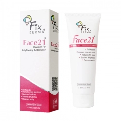 Sữa Rửa Mặt Làm Sạch Sâu Và Dưỡng Ẩm Fixderma Face21 Cleanser For Brightening Radiance 75ml