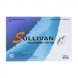 Sullivan 100mg Davipharm 4 vỉ x 7 viên - Điều trị tâm thần