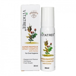 Super Propolis Spray Complex Vitatree 30ml - Keo ong xịt họng