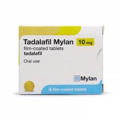 Thuốc Tadalafil Mylan 10mg, Hộp 4 viên