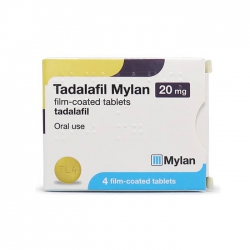 Thuốc Tadalafil Mylan 20mg, Hộp 4 viên