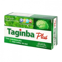 Taginba Plus DHG 3 vỉ x 10 viên - Viên uống bổ não
