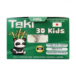 Taki 3D Mask Kids 50 cái - Khẩu trang y tế cho trẻ