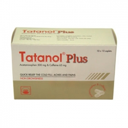 TATANOL plus - Acetaminophen 500mg, Cafein 65mg