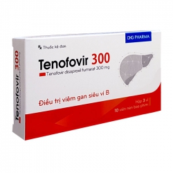 Tenofovir 300mg DHG 3 vỉ x 10 viên