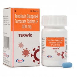 Thuốc điều trị viêm gan B Teravir 300mg, Hộp 30 viên