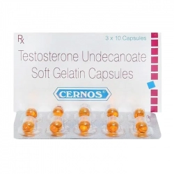 Testosterone 40mg Cernos 3 vỉ x 10 viên - Thuốc hocmon, nội tiết