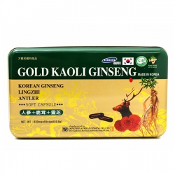 Thực phẩm tăng cường sức khỏe Gold Kaoli Gingseng 830mg, Hộp 60 viên